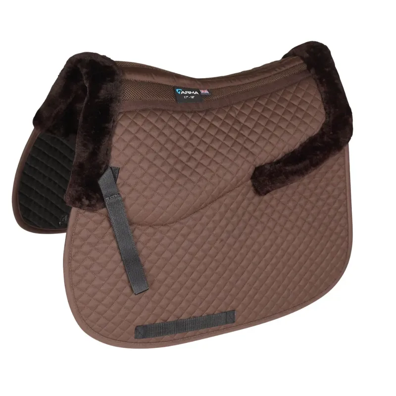 ARMA Half Lined Saddlecloth - Brown 